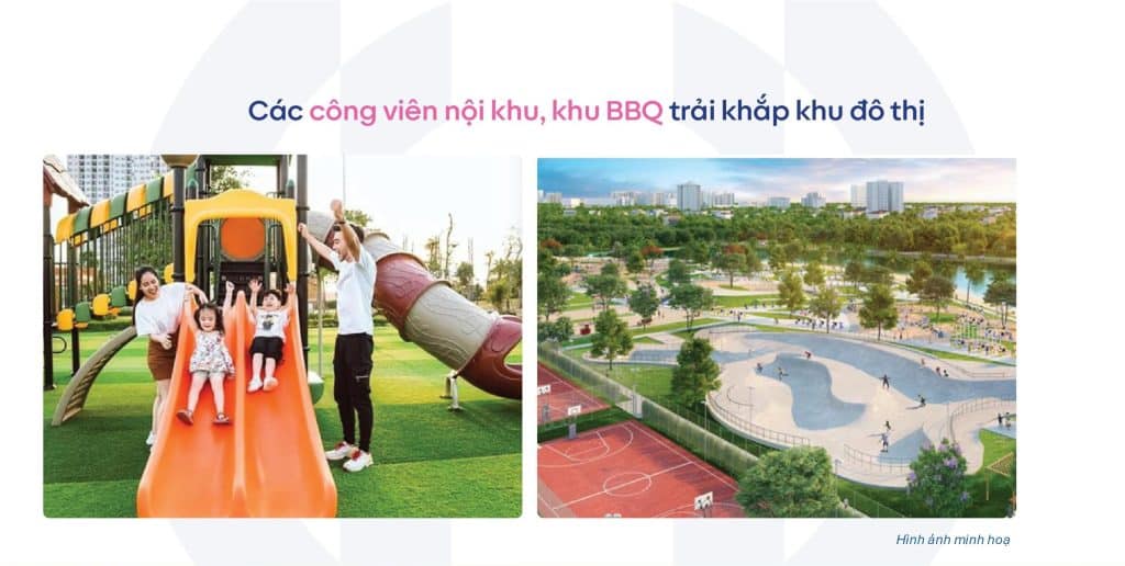 Công viên nội khu và BBQ Vin Đan Phượng