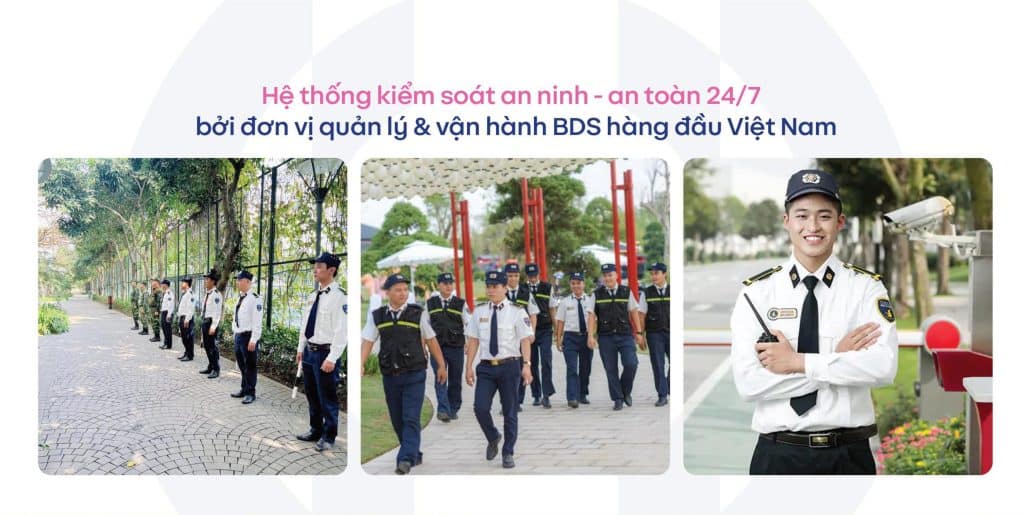 Tiện ích Vinhomes Đan Phượng - Hệ thống an ninh đảm bảo nghiêm ngặt