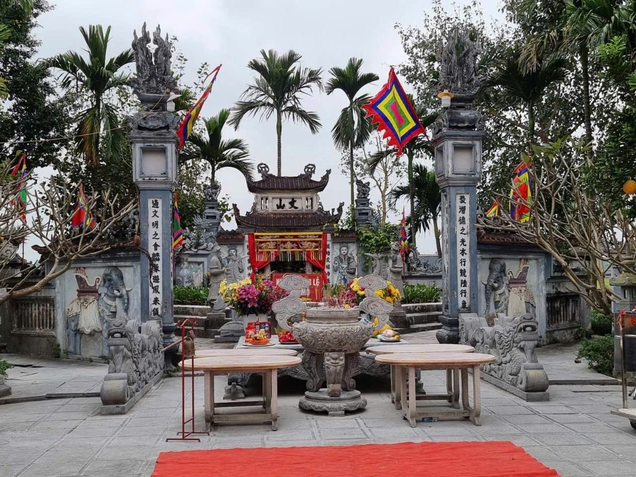 Lăng Văn Sơn - Biểu tượng văn hoá trong lòng Vinhomes Wonder City 1 Hình ảnh Lăng Văn Sơn tại Đan Phượng