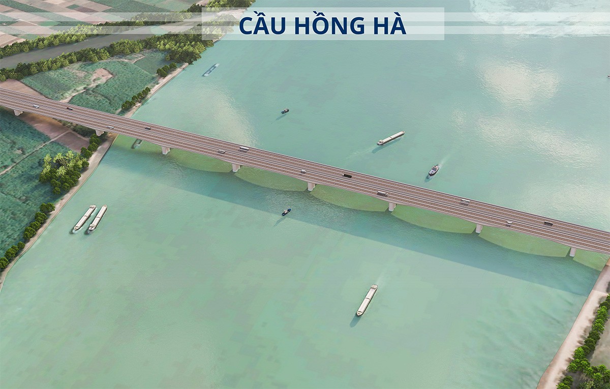 Quy hoạch Cầu Hồng Hà khi hoàn thành góp phần thúc đẩy kinh tế, mở rộng đô thị phía Bắc Hà Nội, Hưng Yên và Bắc Ninh.